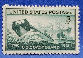  3 Cent Stamp Coast Guard 1945 MNH Scott # 936 block of 4 - £6.91 GBP