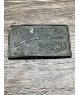Vintage Winchester Repeating Arms Rifle 3.75” Metal Belt Buckle New Have... - $182.25 MXN