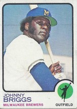 1973 Topps Johnny Briggs 71 Brewers VG - £0.78 GBP