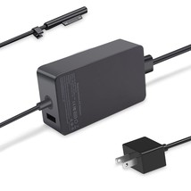 65W Laptop Charger Replacement For Microsoft Surface Pro 3 4 5 6 7 8 X Power Ada - £28.32 GBP