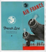 Air France 1930&#39;s World Wide Air Service Brochure Dewoitine 338 Farman 224  - £567.14 GBP