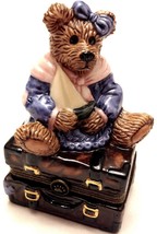 Boyds Bear, Bailey Bear with Suitcase 2000, 1E FIRST - £14.13 GBP