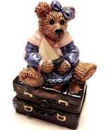 Boyds Bear, Bailey Bear with Suitcase 2000, 1E FIRST - £14.05 GBP