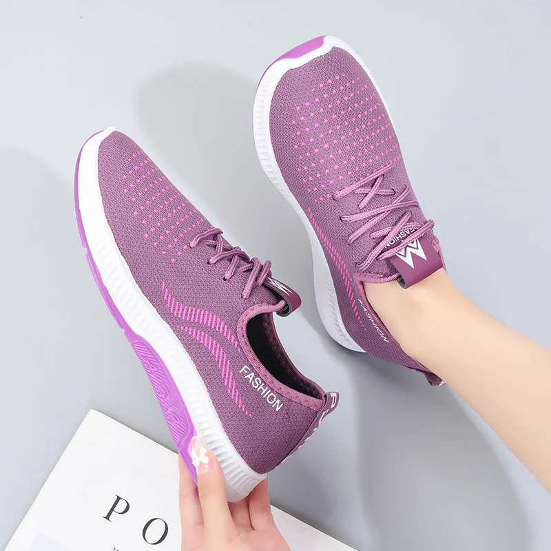 Mama Fabric Knit Sneakers Loafers Women  Flat Shoes Women  Ox Shoes for Women  F - £132.36 GBP