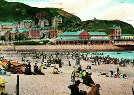 Vtg Postcard 1909 Llandudno Beach and Pavilion Cape Town South Africa - £6.97 GBP