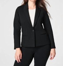 Spanx ponte blazer in Classic Black - $186.00