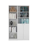 Cedar 2 Piece Living Room Set with 2 Bookcases, White - $6,286.17 MXN