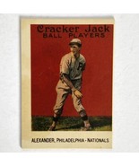 Alexander 1915 Cracker Jack Card #37 Reprint 7/24 Philadelphia Nationals... - £19.51 GBP