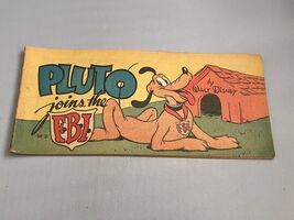 Pluto Joins the FBI - Walt Disney 1947 Cheerios Giveaway  Mini Comic W3 - $23.45