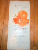 Vintage Sunkist Print Magazine Advertisement 1959 - £3.97 GBP