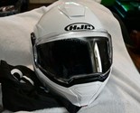 HJC Black/White i100 Beis Modular Helmet - X-Large New W Cover Rare 515b2 - $441.75