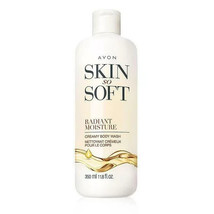 AVON Skin So Soft RADIANT MOISTURE Creamy Body Wash 11.8 oz - NEW &amp; SEAL... - $14.89
