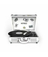 NEW Victrola The Canvas Bluetooth Suitcase Record Player with Built-In S... - £39.88 GBP