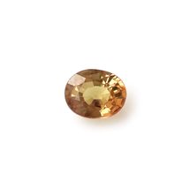 100%Natural Orange Sapphire Oval 0.46 Carats TCW Top Quality Gem By DVG - £39.77 GBP