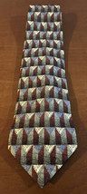 Vintage Villa Bolgheri Italia Tie - 100% Silk - Made In Italy - $15.47 CAD