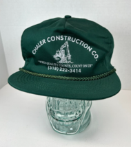 Nissun Chaler Construction Company VTG Small Business Rope Trucker Hat C... - $11.83