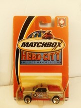 Matchbox 2002 Hero City Collection #11 Emergency Response 4X4 Mint On Card - £11.95 GBP