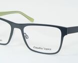 Claudio Lopez CLA4871 3 DARK SAGE /BLACK /GREEN EYEGLASSES GLASSES 53-18... - $53.90