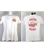 NWT Grunt Style Nebraska Home of Good Life Guns Corn Football T Shirt Wo... - £19.51 GBP