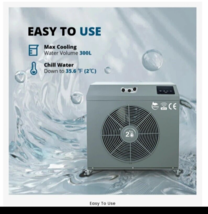 Portable Ice Bath Chiller - Air Source Chiller Heat Pump - £1,565.97 GBP