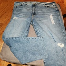 NEW with tags WOMENS OLD NAVY O.G. STRAIGHT HIGH RISE JEANS-SIZE 26- BLUE - $18.61