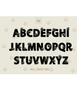 Dog Lover Font - $1,073.55 MXN