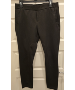 Daisy Fuentes Pants Size L 100% Polyester Truffle - $7.91