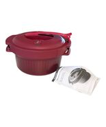Tupperware Microwave Pressure Cooker 2-qt   Complete NIB Cranberry - $75.52 CAD