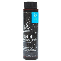 Jks International Liquid HD Shades &amp; Toners 8N Demi-Permanent Color 2oz ... - £8.65 GBP