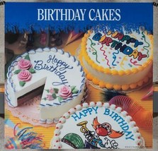 Dairy Queen Promotional Poster For Backlit Menu Sign Birthday Cakes dq2 - £279.09 GBP