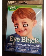 Savvi Eye Black Tattoos - 4 Tattoo Sheets - $6.75 CAD