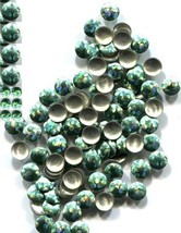 HOLOGRAM Round Nailheads SHAMROCK  4mm Hotfix  2 Gross  288 Pieces - $91.37 MXN