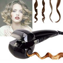Professional Hair Curlers Rollers Machine Automatic Rotating Crimping Hair Iron - £37.29 GBP