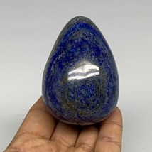 301.5g, 2.8&quot;x2&quot;, Natural Lapis Lazuli Egg Polished @Afghanistan, B33322 - £70.06 GBP