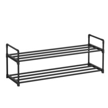 Shoe Rack, 2 Tier Shoe Organizer, Metal Shoe Storage Shelf For 10 Pairs ... - £26.21 GBP