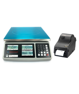 US-PC60 “The Pricer” Computing Scale &amp; Printer (60 lb x .02 lb) - $23,638.78 MXN