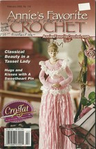 Annie&#39;s Favorite Crochet February 2002 No. 115 Pattern Book Magazine - £5.57 GBP