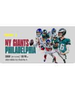 3  Philadelphia Eagles vs New York Giants  Section 211      Row 1       ... - $1,187.50