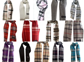Variety Color Winter 100% Cashmere Wool Scarf Scarves Scotland Made Wome... - £14.15 GBP