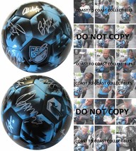 2018 Minnesota United Fc,Team,Signed,Autographed,Logo Soccer Ball,Coa,With Proof - £233.05 GBP