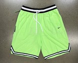 NWT Nike DRI-FIT DNA DR7228-345 Men Basketball Shorts Loose Fit Lime Glo... - £27.93 GBP