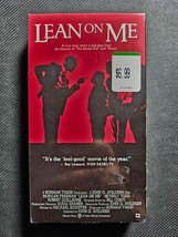 Lean On Me VHS 1989 Drama Morgan Freeman Beverly Todd NEW SEALED - £4.65 GBP