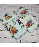 Summer Patriotic 4th Of July Pillowcases Pillow Shams Handmade Lot Of 4 ... - £15.19 GBP