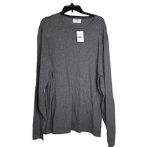 Old Navy Sweater Size XXL Gray Pullover Cotton Blend Crew Neck Mens - £15.79 GBP
