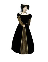 Girl&#39;s Renaissance Princess Theater Costume, X-Large - £133.71 GBP