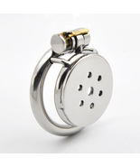 Stainless Steel Super Mini Chastity Cage Cock Cage With Lock For Men 2 Size - $35.00 - $100.00