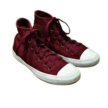 Converse All Star Chuck Taylor II High Tops Women 7 Men 5 Burgundy Unisex Shoes - £17.51 GBP