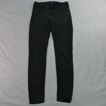 Silver 27 x 31 Aiko High Rise Super Skinny Black Fluid Stretch Denim Jeans - £23.12 GBP