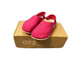 OTZ 300GMS Shoes In Fluoro Pink Women Size 6 Course Linen New - £26.26 GBP