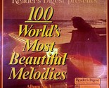 100 World&#39;s Most Beautiful Melodies: Album No. 3 [12&quot; Vinyl 33 rpm LP] 1986 - $5.69
